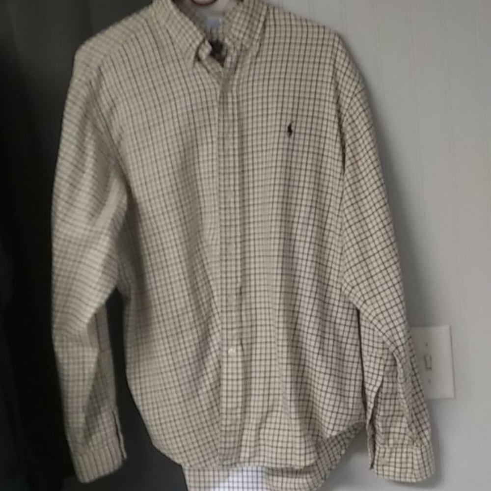 Mens Polo Ralph Lauren long sleeve button down